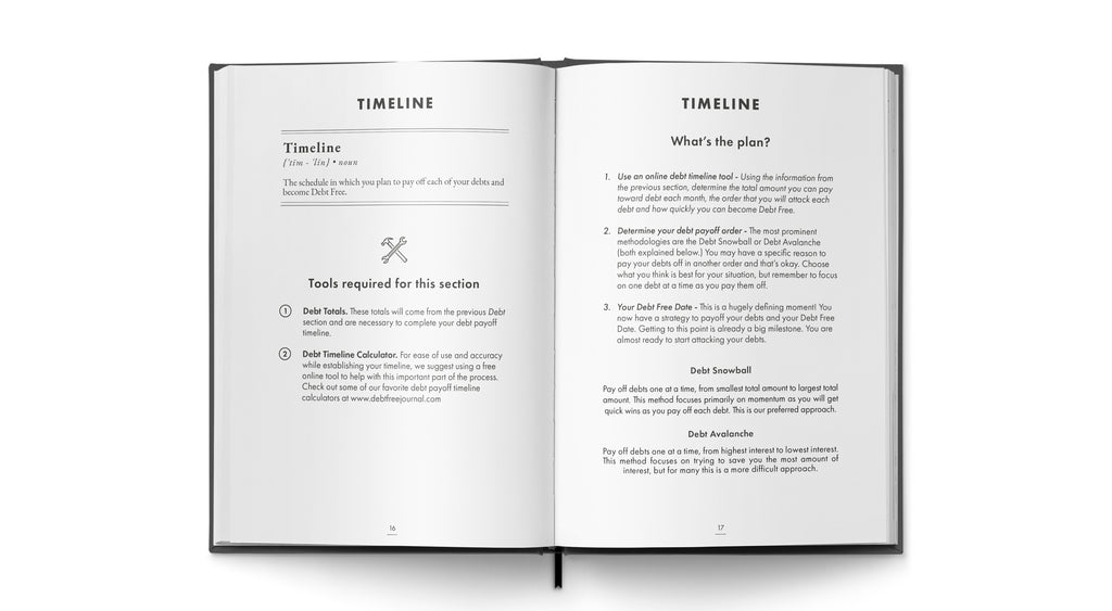 Debt Payoff Timeline: determining when you will become Debt Free