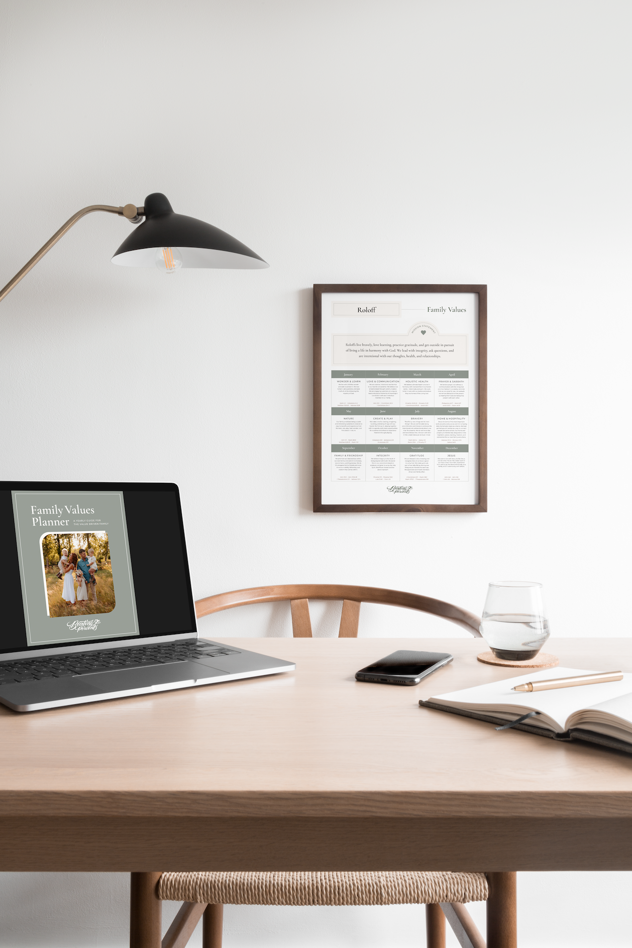 Family Values Planner (Digital Download)